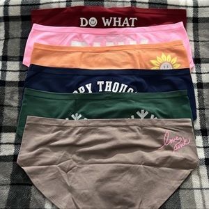 PINK VS (6) HIPSTER PANTY